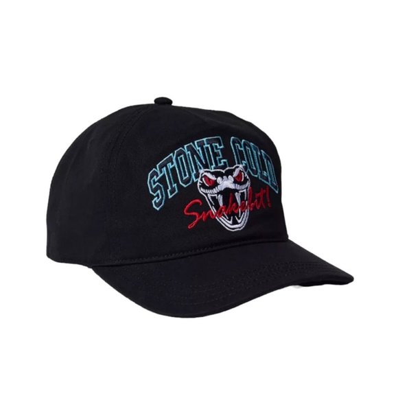 Stone Cold Steve Austin 3:16 Snakebit Snapback Hat Cap Black - Picture 1 of 4